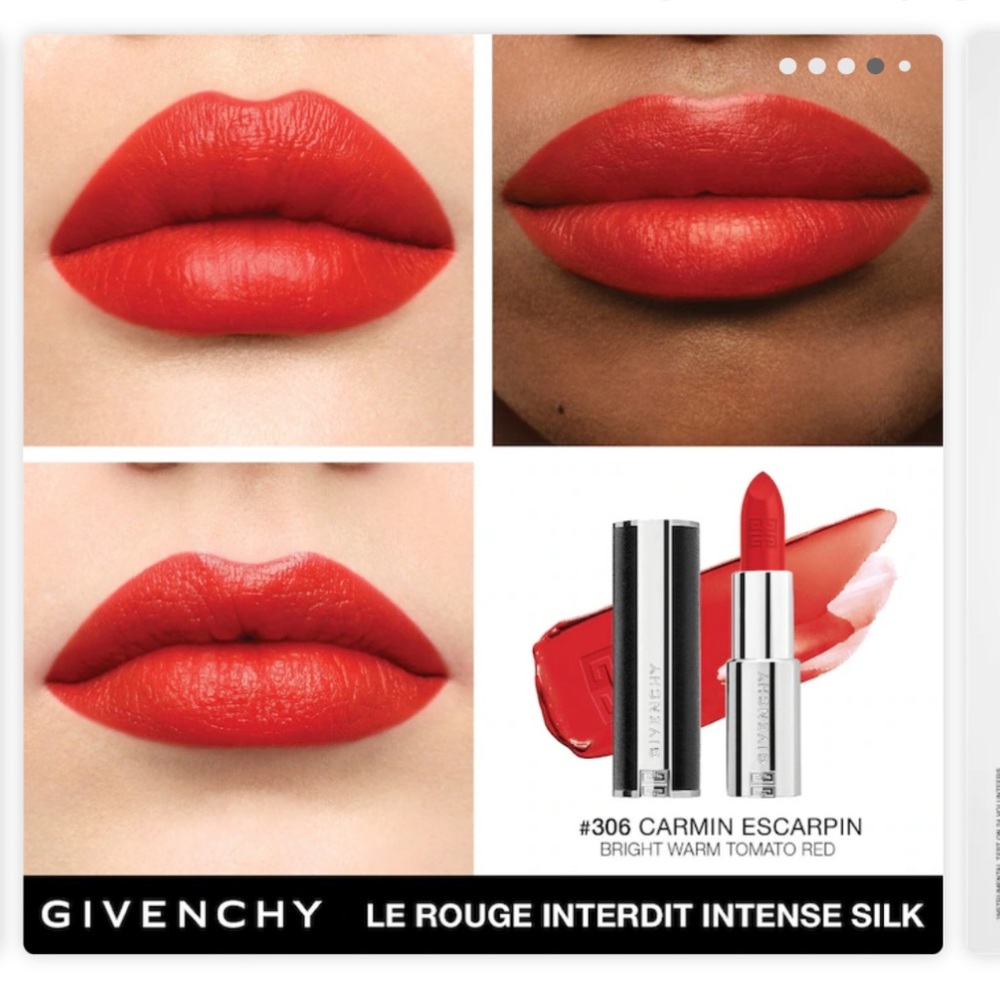 BRAND NEW Givenchy Limited Edition Le Rouge Lipstick #306 Carmin Escarpin